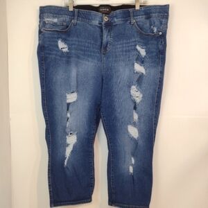Torrid women's bombshell skinny premium jeans size (26)